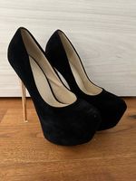 Elegante High Heels, Schwarz, Grösse 37, wie neu!