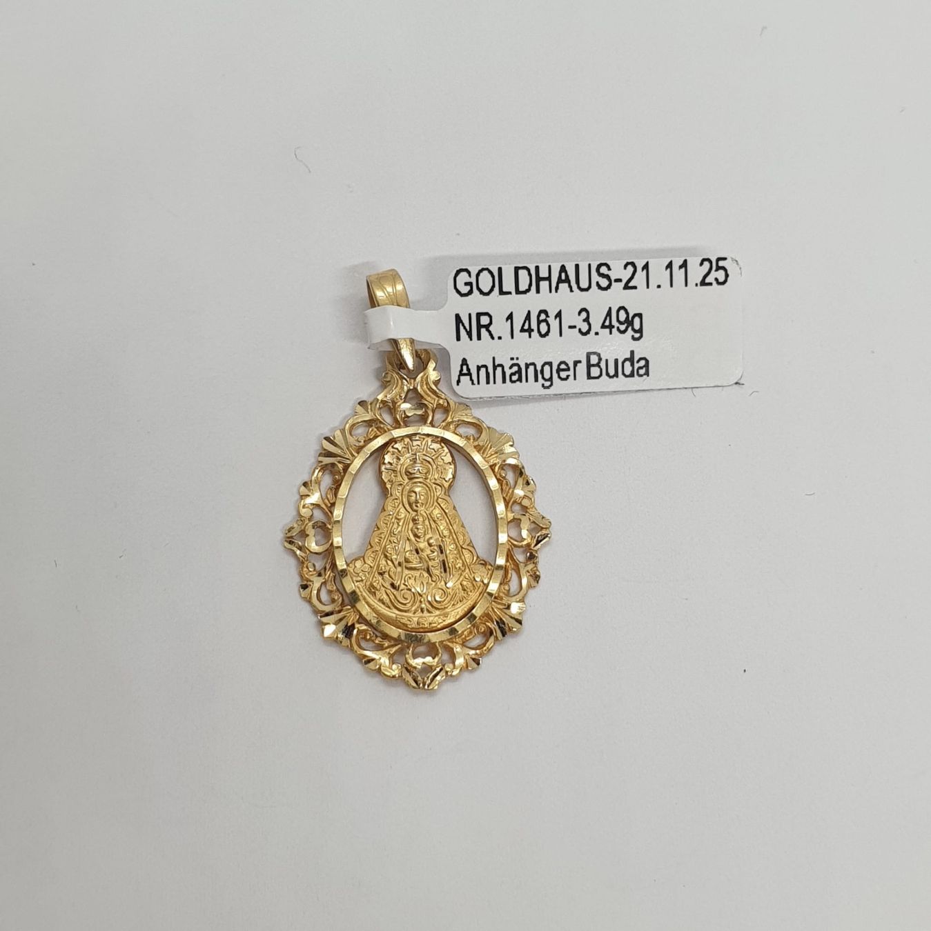 Ciondoli: Echt 18K Gold - Buddah Anhänger – Usato da Luzern venduto da Luzern-Goldhaus