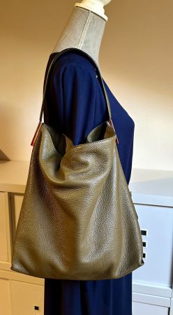 Coccinelle Sac Hobo Vert olive/Kaki