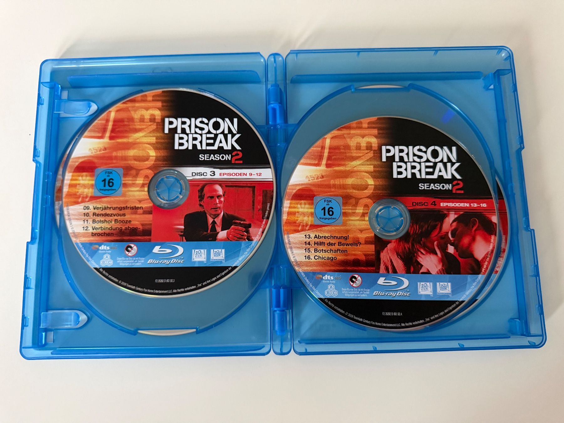 Tutti i DVDs: Prison Break - Staffel 2, Blu-ray, 6-Disc-Set im Schuber – Usato da Altstätten SG venduto da sheamus 4