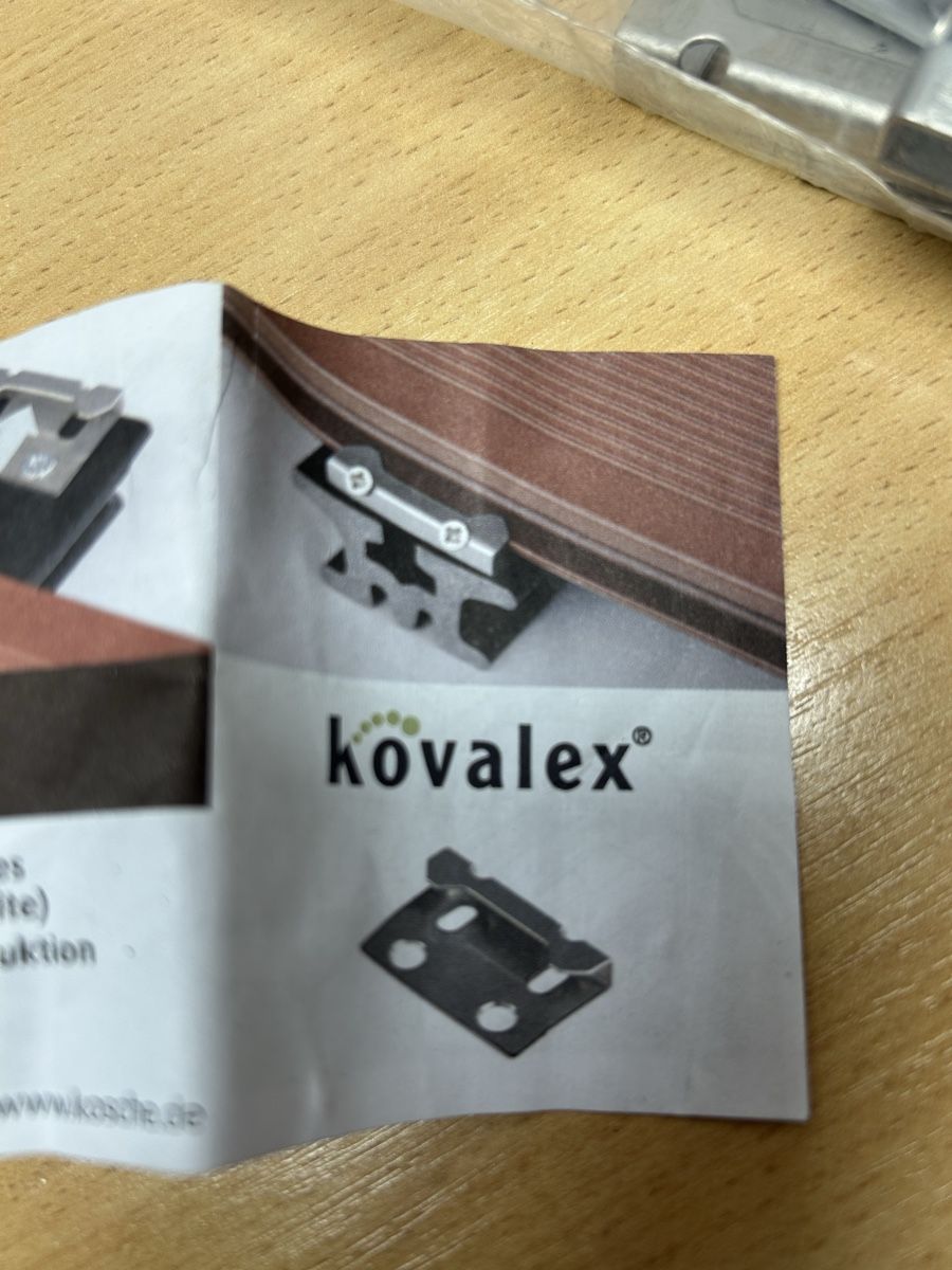 Supporti a parete: Kovalex befestigungsmaterial – Nuovo (secondo la descrizione) da Oberstammheim venduto da Dbsound24 2