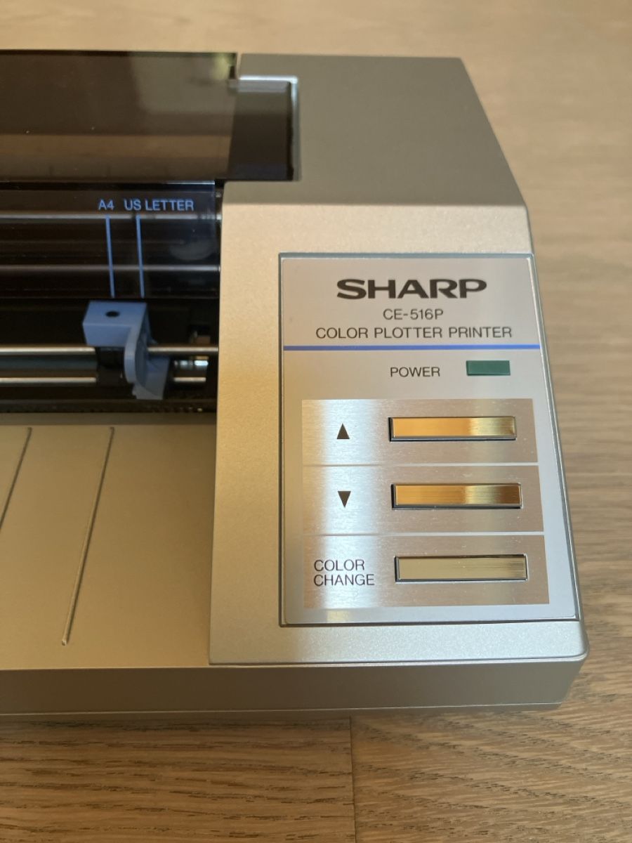 Sharp Stampanti: Sharp CE-516P Color Plotter Printer – Difettoso da Uster venduto da Piedro 1