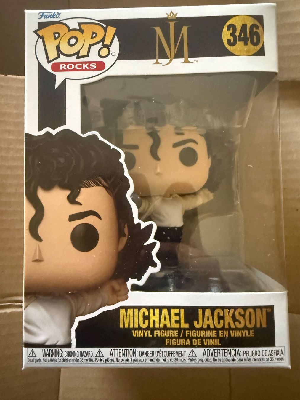 Funko Statuette: Funko Pop! Rocks - Michael Jackson - 346 – Nuovo e nell'imballaggio originale da Kloten venduto da Chris.ms