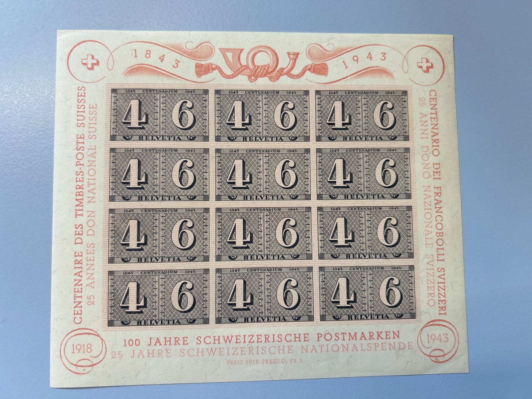 Alle Briefmarken: Briefmarke - Schweiz - Freimarken 1941 - postfrisch – Neu (gemäss Beschreibung) aus Villnachern von RicardoMary