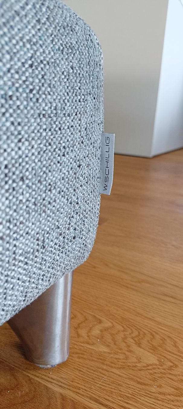 Divani: Ecksofa W.Schillig Stoff Grau mit Schlaffunktion  – Usato da Kreuzlingen venduto da sgolita 4