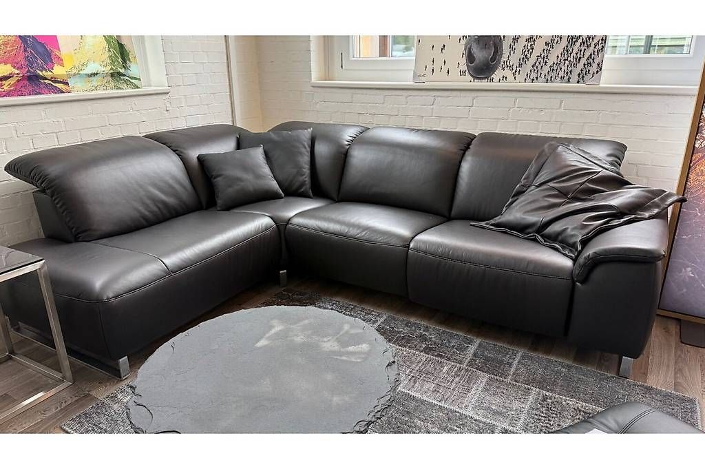 Divani: Ecksofa Empire in Leder Ausstellungsmodell – Nuovo (secondo la descrizione) da Bischofszell venduto da deluxe-moebel