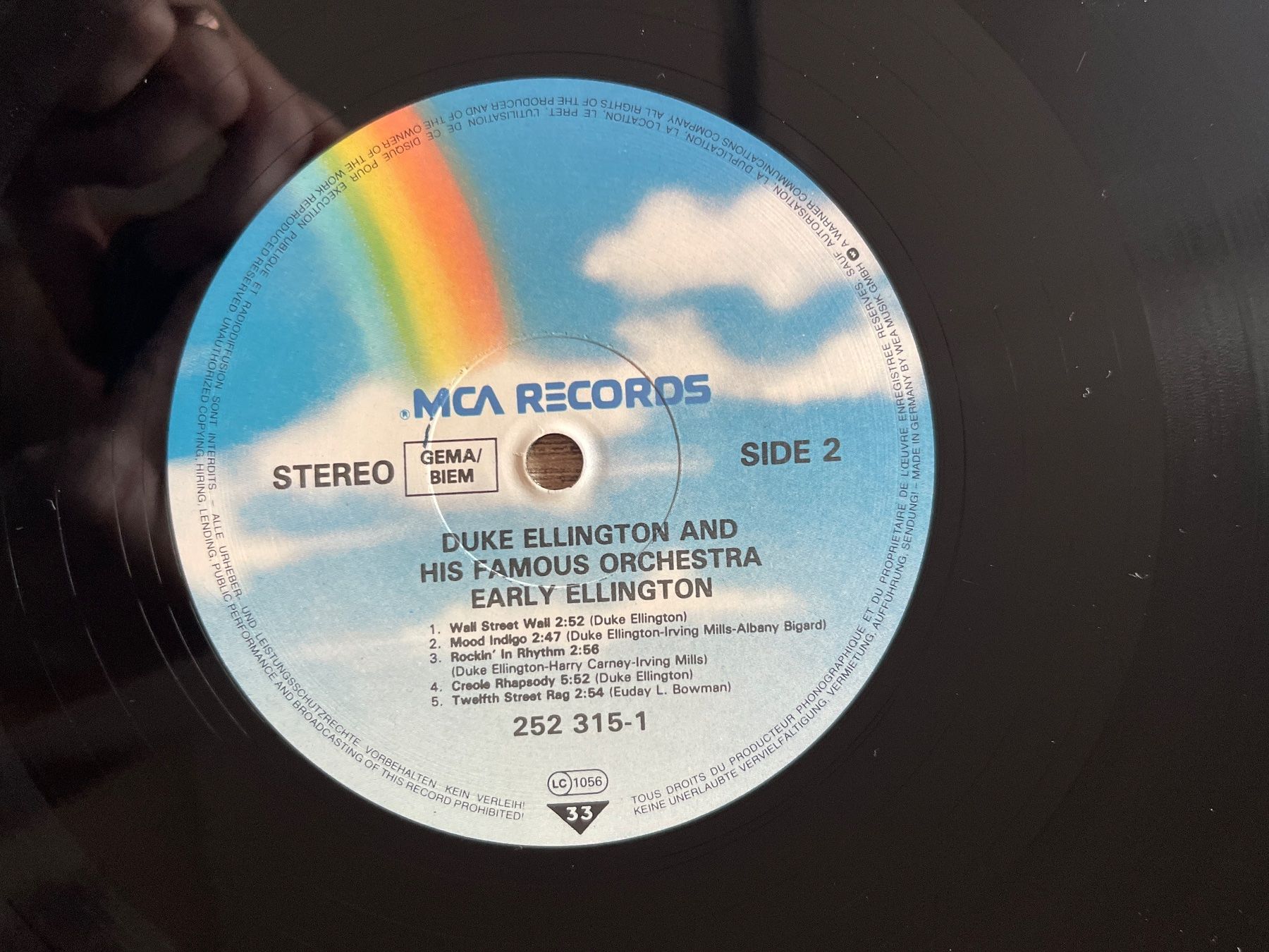 Dischi in vinile: A83/Duke Ellington - Early Ellington – Usato da Frutigen venduto da Philippe_jsp 2