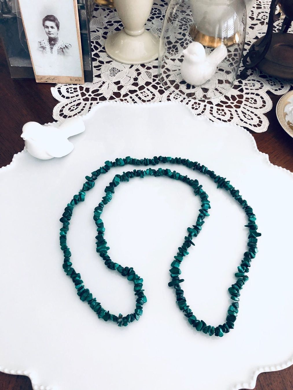 Catenine: Aussergewöhnlicher Kette mit MALACHITE – Usato da Winkel venduto da Luxtime 5