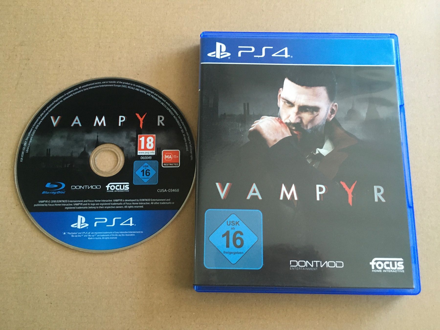Sony Giochi: Vampyr für PS4 – Usato da St.Gallen venduto da MedienJoe