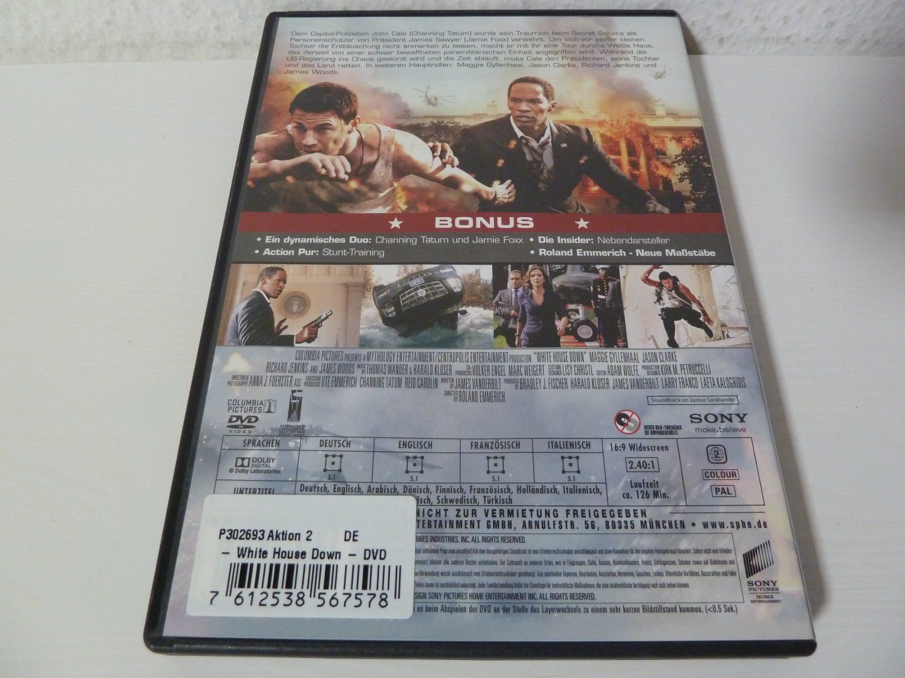 Tutti i DVDs: White House Down  [DVD] – Usato da Abtwil SG venduto da PFu_5i_u5 1