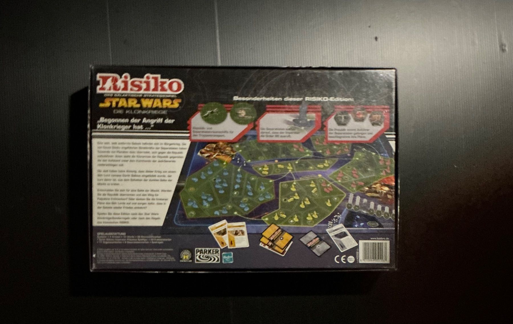 Parker Giochi: Stars Wars Risiko Die Klonkriege – Nuovo (secondo la descrizione) da Lohn-Ammannsegg venduto da taiaroha 1