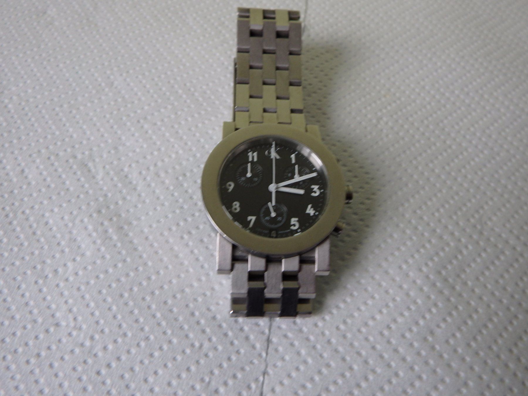 Calvin Klein Uhren: Calvin Klein Chrono aus den 90 er – Gebraucht aus Obergerlafingen von Nurschi2011