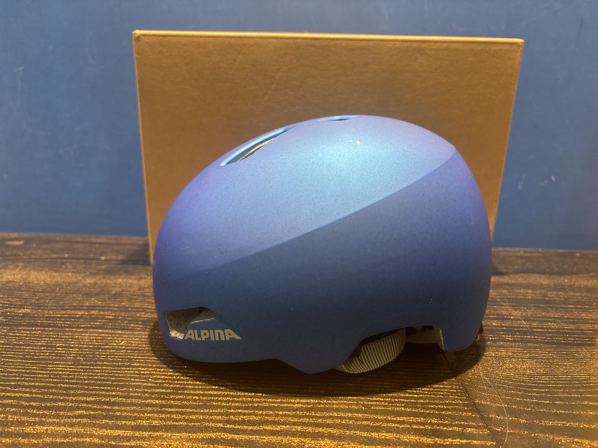 Alpina Caschi: NEU Alpina Velohelm Hackney Gr. 47-51 – Nuovo e nell'imballaggio originale da Steffisburg venduto da nikita009 2