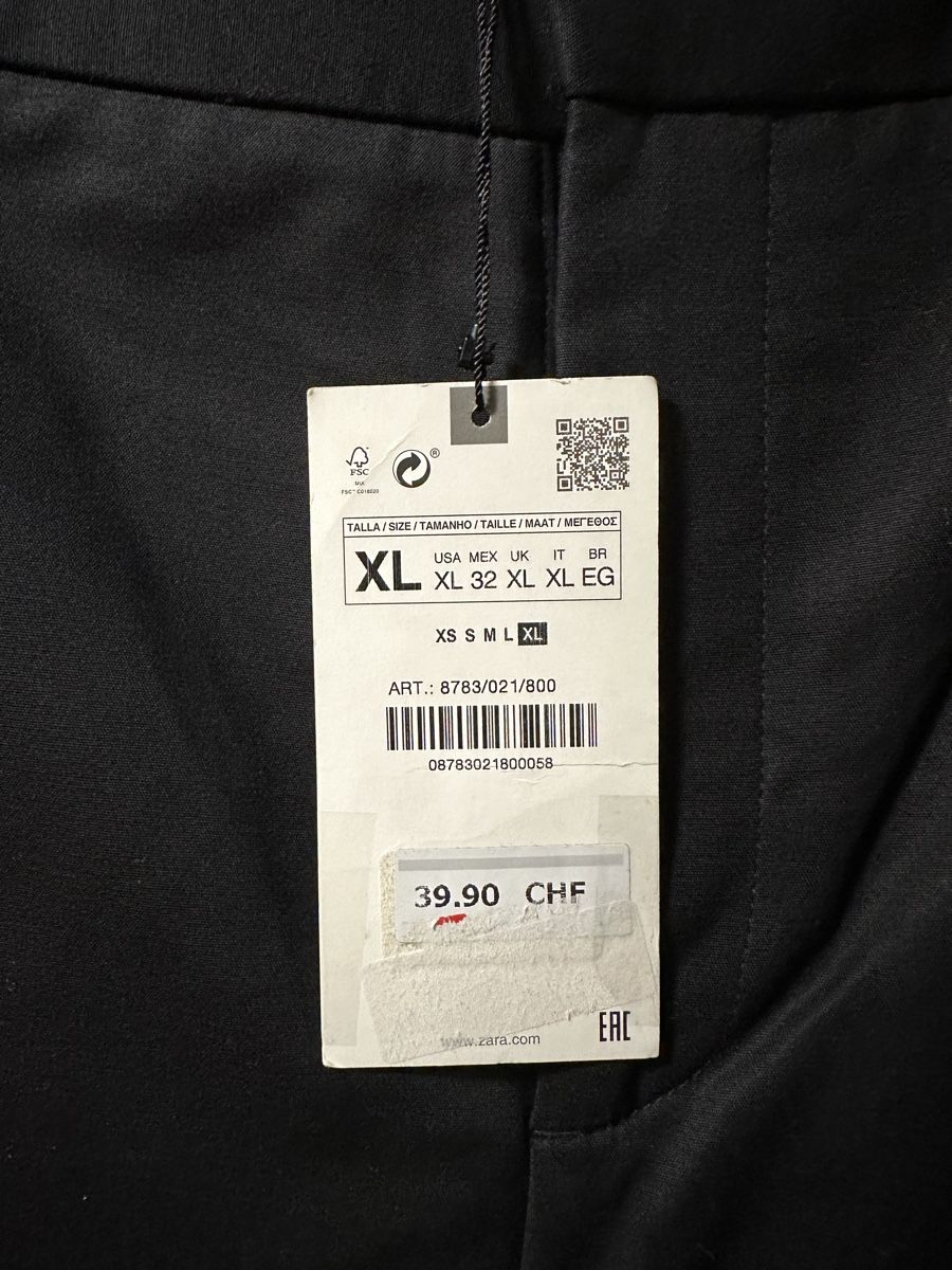 Zara Pantaloni: Hose, ZARA, Gr.XL NEU – Nuovo (secondo la descrizione) da Uster venduto da staernli4 1