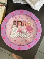 Orologio Barbie da parete viola rosa per bambina