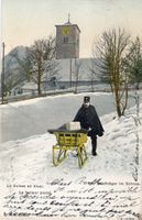 La Chaux-de-Fonds NE -  Le facteur postal / Postbote en 1905