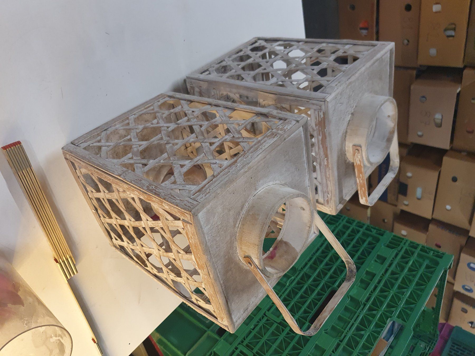 Lanterne: 2 Stk Windlichter Bambus – Usato da Zürich venduto da loosebone 6