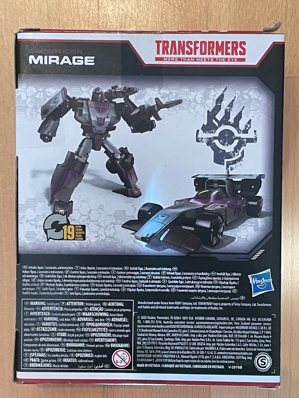 Hasbro Giocattoli: Transformers Netflix Mirage neuf en boîte – Nuovo e nell'imballaggio originale da Corminboeuf venduto da Xorlevrai 1