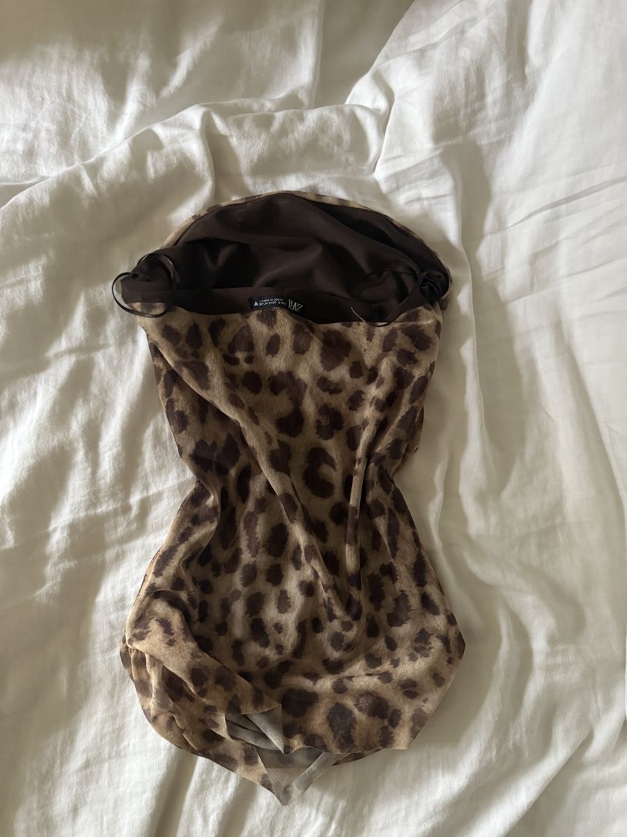 Zara Top: Leopard print tube top – Nuovo (secondo la descrizione) da Winterthur venduto da reb_z7k7 1