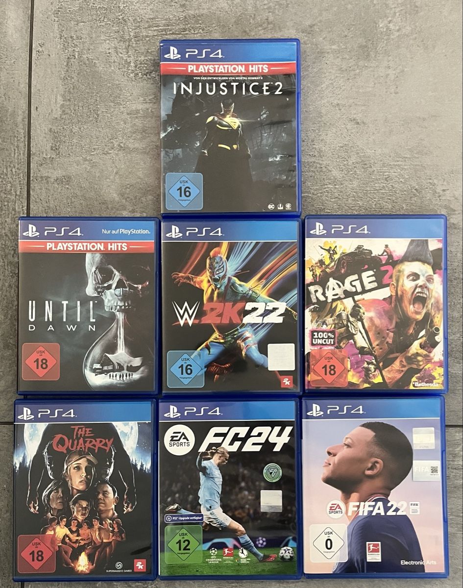 Sony Spiele: PS4 Games Bundle – Gebraucht aus Densbüren von lana79