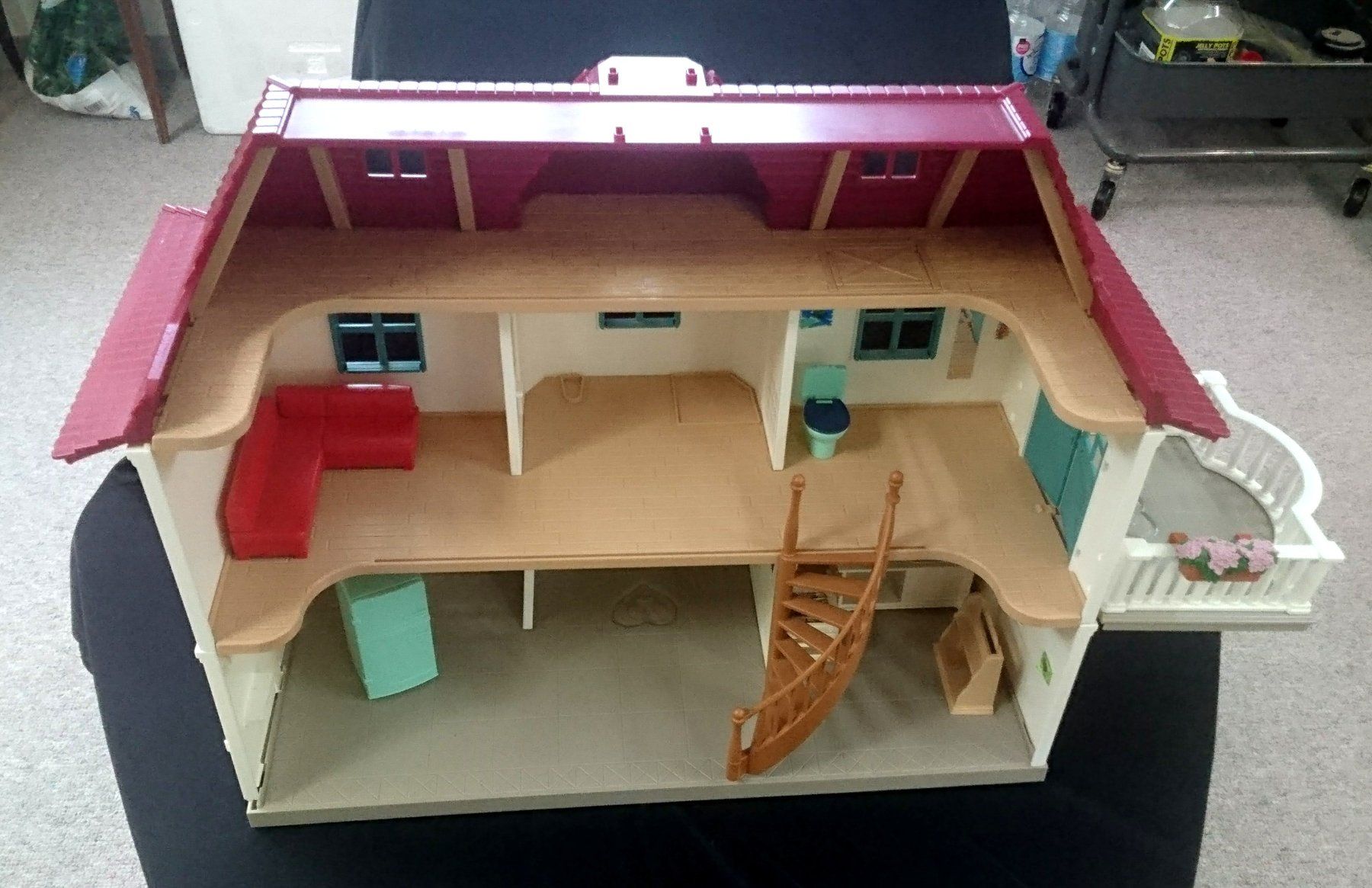 Schleich Giocattoli: Schleich Wohnhaus mit Arztauto – Usato da Wangen b. Olten venduto da ErikaK06 1