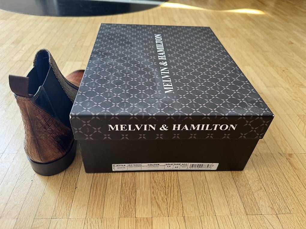 Chaussures hommes: Lederstiefel Melvin&Hamilton Gr. 42 – D'occasion à Birmensdorf ZH par KSw27 4