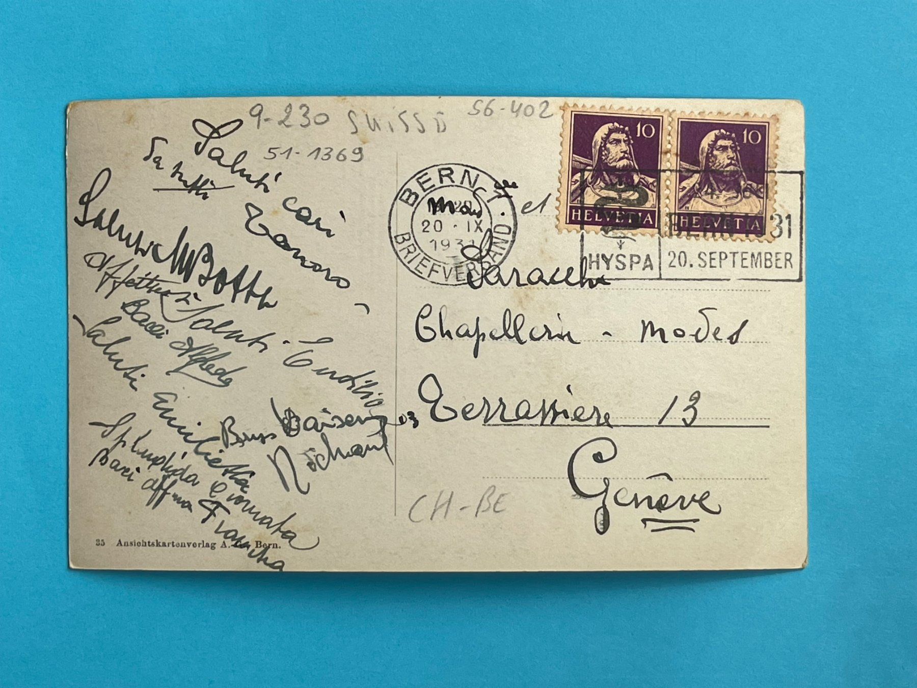 Cartoline postali: Bern - Bundespalast - Kirchenfeldbrücke – Usato da Steg VS venduto da _vinci_ 1