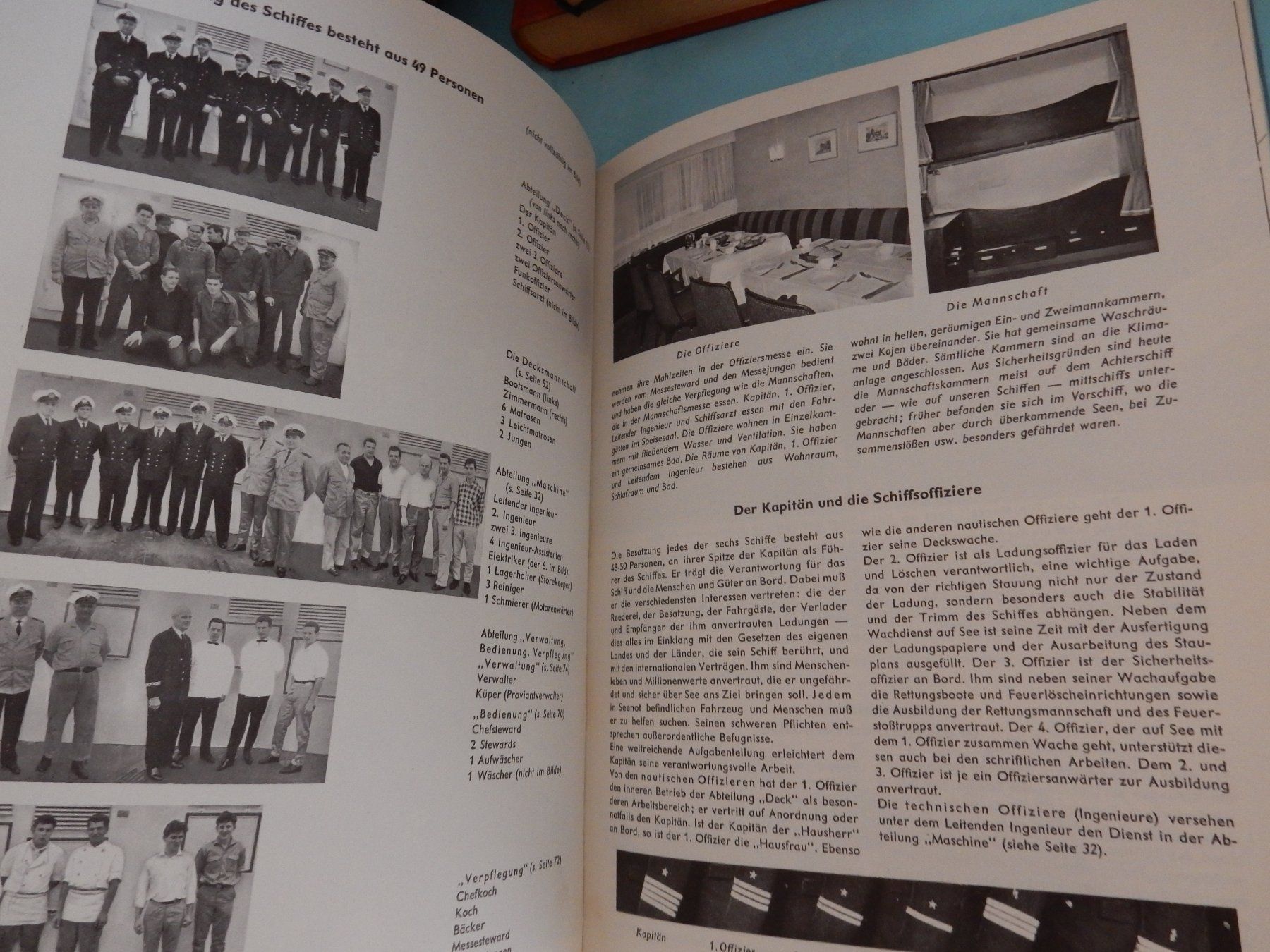 Bücher: Schifffahrtskunde: Alles über ein Schiff 1962 Friedrich Boer – Gebraucht aus Jona von JOberg_25 5