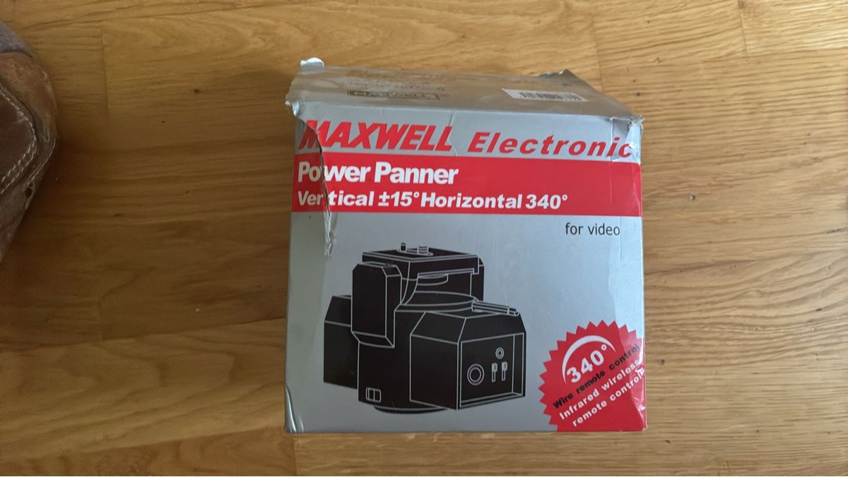 Treppiedi & Teste: Bescor/Maxwell Electronic Power Panner - Video Panorama Kopf – Usato da Zürich venduto da Malagant