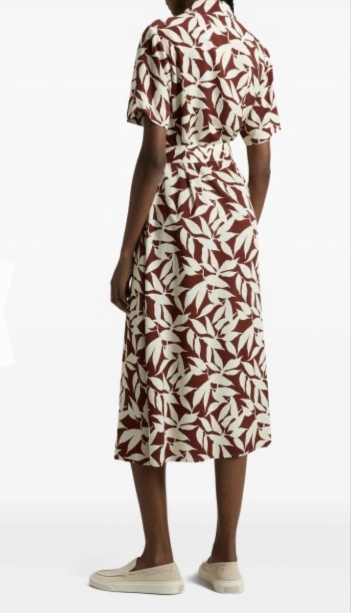 Kleider: Kleid WOOLRICH mit Blattmuster Grösse S neu – Neu (gemäss Beschreibung) aus Maur von my_private_sale 1