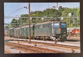 Ae 6/6 11489 «Airolo» mit Postzug in Winterthur 19.7.2002