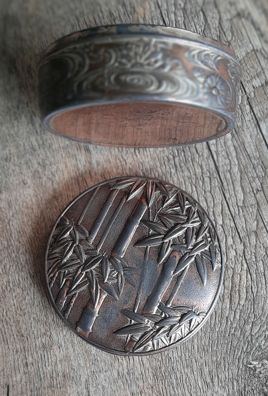 Alle Dekorationen: Sammler Dose -  Pillendose  -  Jugendstil  -  Kupfer – Gebraucht aus Tagelswangen von BrigittaC01 6
