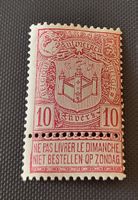 Belgien alte briefmarke