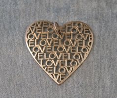 Anhänger Herz Love