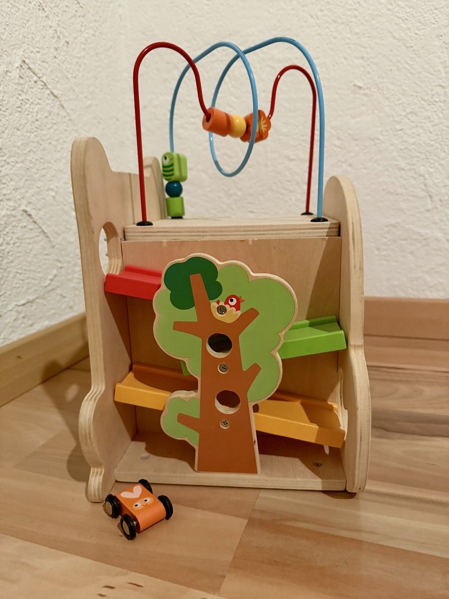 Giocattoli: Motorikwürfel aus Holz – Usato da Flums venduto da fab_6dst