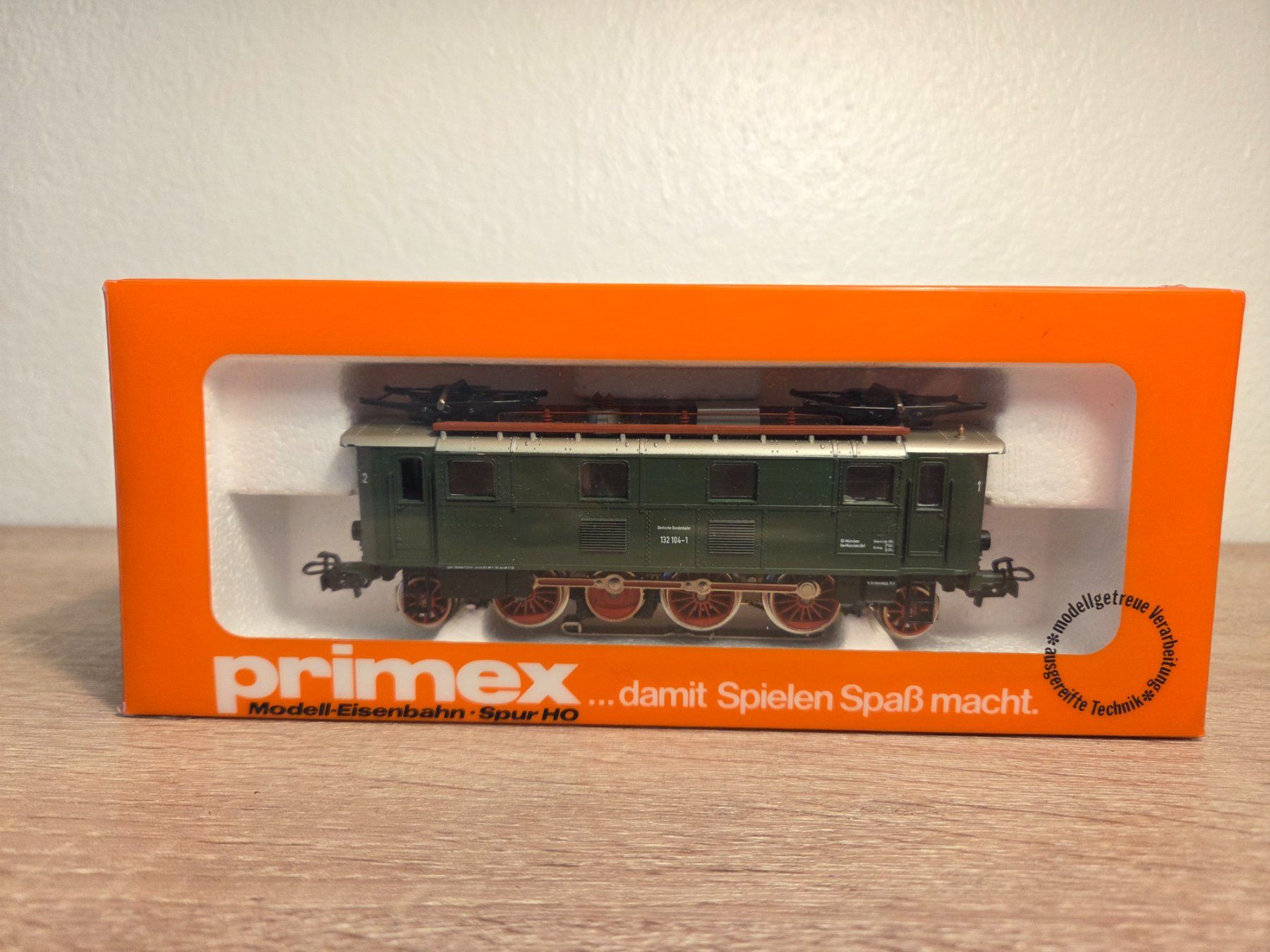 Märklin Modellini di ferrovie: Primex 3192 E-Lok BR 132 DB H0 (1) – Usato da St-Aubin-Sauges venduto da Lo_Go 7