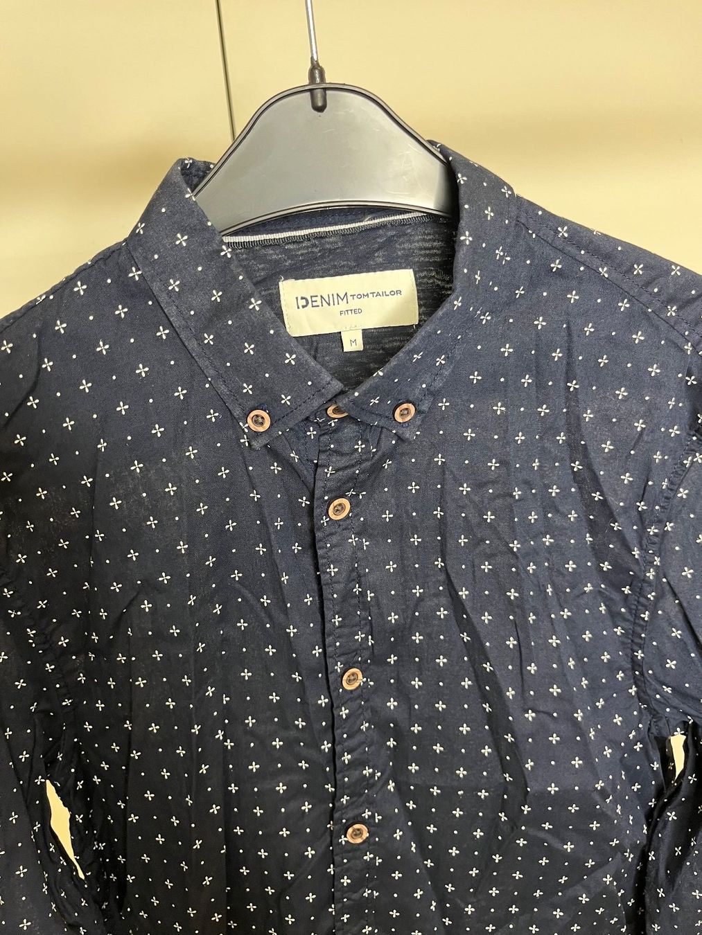 Hemden: Hemd blau, Gr. M, gemustert – Gebraucht aus Kerns von Herr_Sizzla
