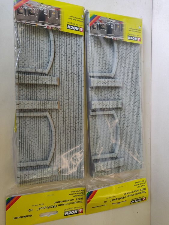 2 x Noch 58078 Sandsteinmauer H0 Kaufen auf Ricardo