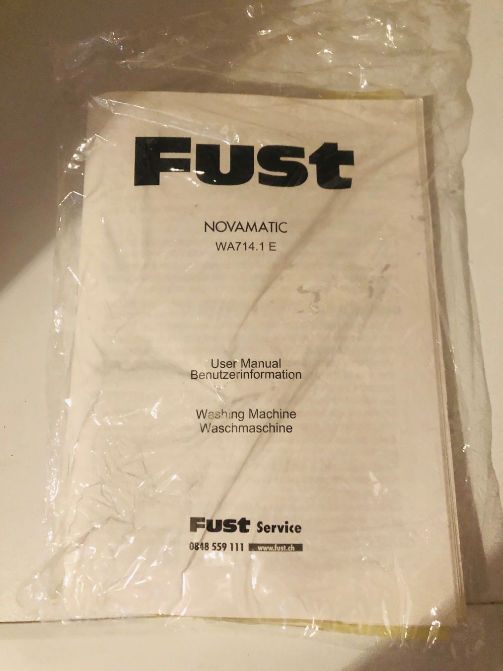 Fust Novamatic WA 714 E Waschmaschine - Top Zustand! (Gebraucht) in ...
