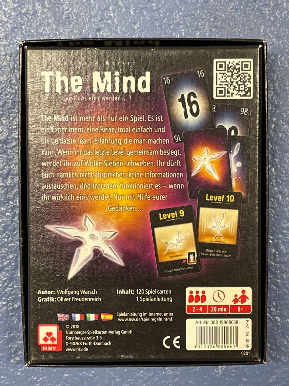 Giochi: NSV Kartenspiel "The Mind" (2018) – Usato da Frasnacht venduto da GracyStore 1