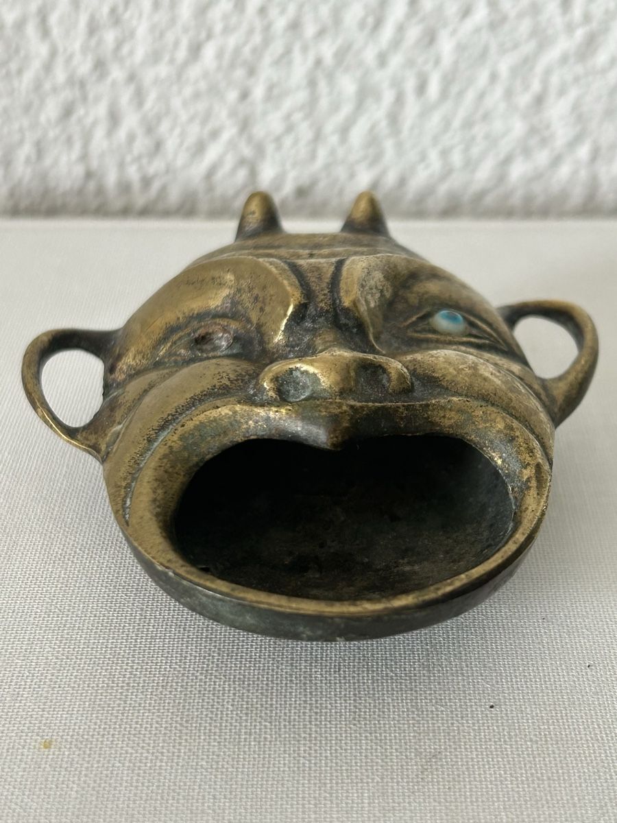 Cendriers: Messing Aschenbecher Teufelskopf Dämon Vintage – D'occasion à Wettingen par Mmccl 1