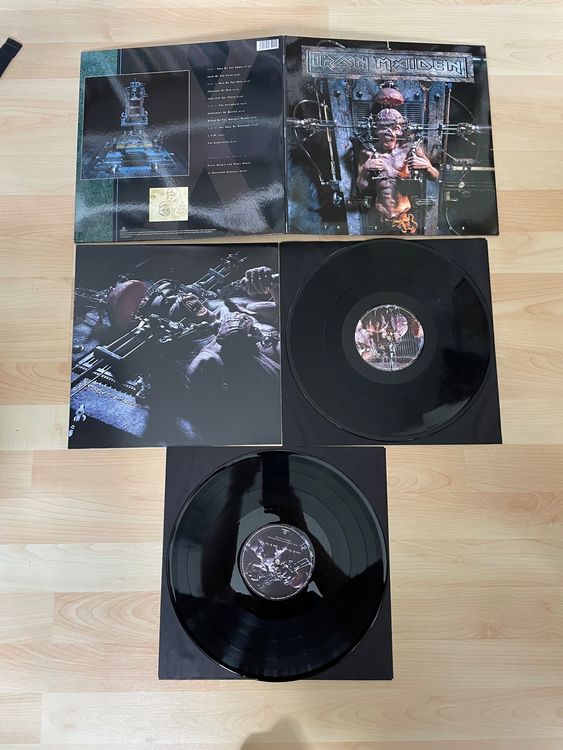 Iron Maiden X Factor Vinyl Lp RAR mit Booklet (Neu (gemäss Beschreibung ...