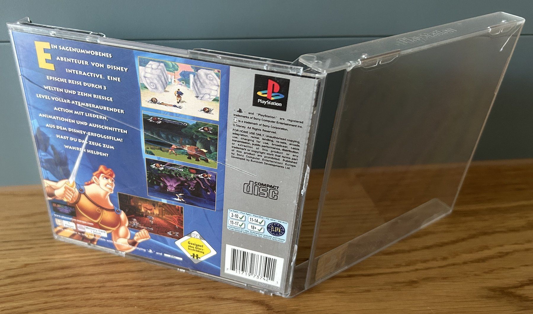Disney Spiele: Disneys Hercules PS1 – Gebraucht aus Liebefeld von Eaglewings5 1