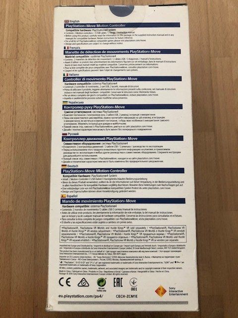 Sony Controller: Original PS4 Move Motion Controller Twin Pack NEU – Nuovo e nell'imballaggio originale da Nussbaumen AG venduto da Pika-Shop 1