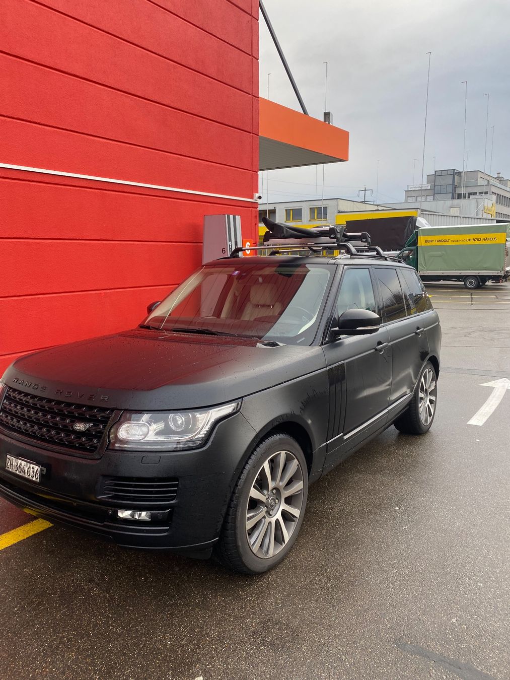 Land Rover Autos: Range Rover, Mattschwarz – Gebraucht aus Dürnten von alindi68 2