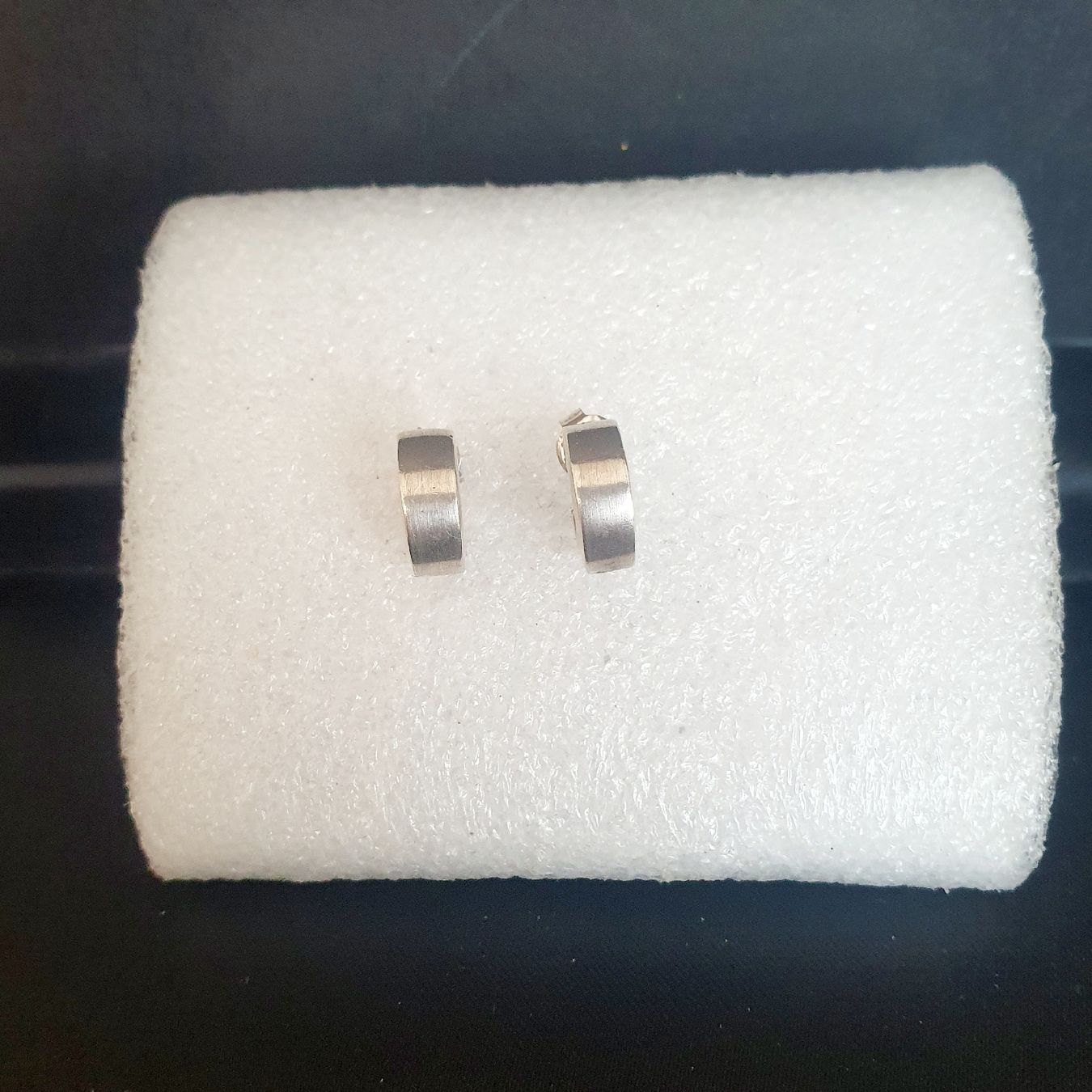Boucles d'oreille: 925 Silber Ohrringe Ohrstecker Halbkreis  – D'occasion à Kreuzlingen par Wunderkiste123 5
