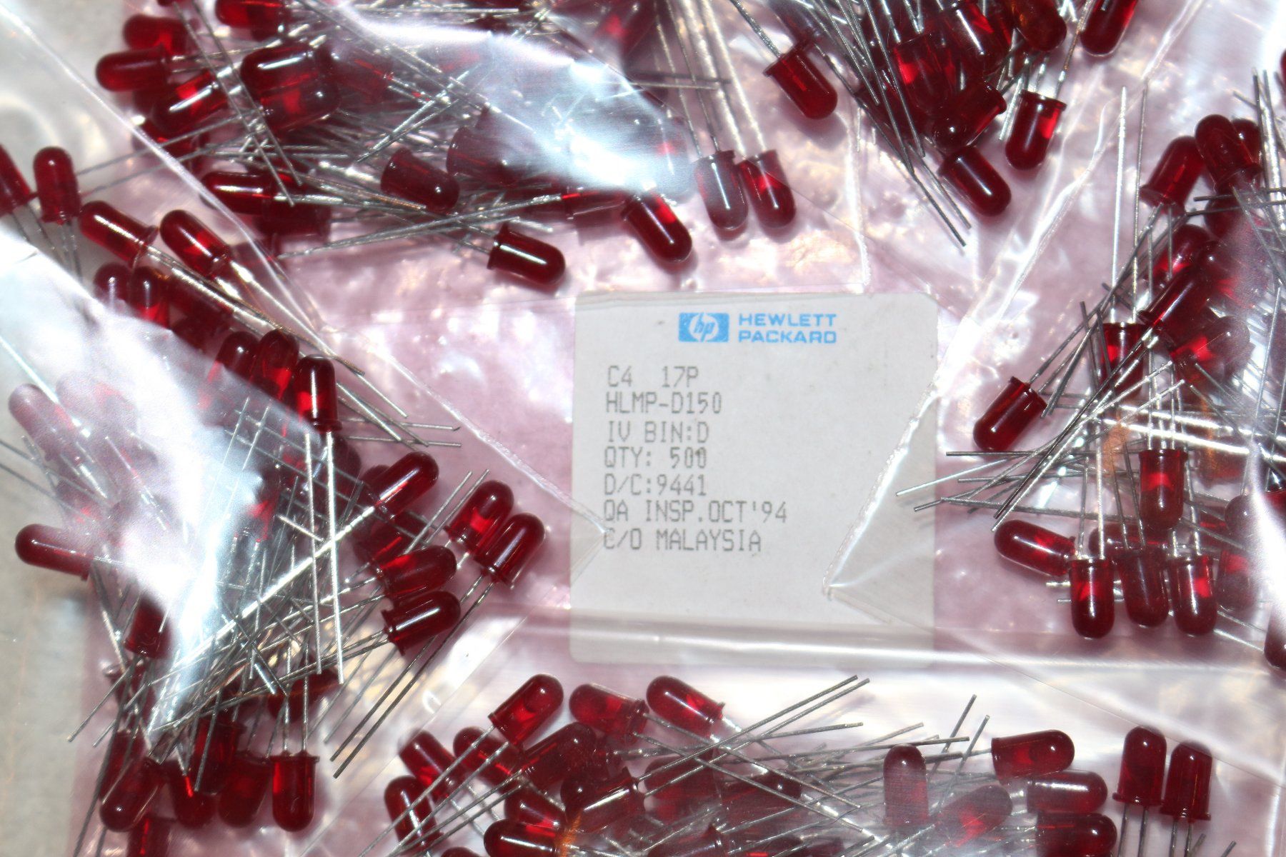 Componenti elettronici: LED Diode Ø5mm Deep Red HLMP-D150 - Set 50 Stk. – Nuovo (secondo la descrizione) da Roveredo GR venduto da ManolitoBoris 6