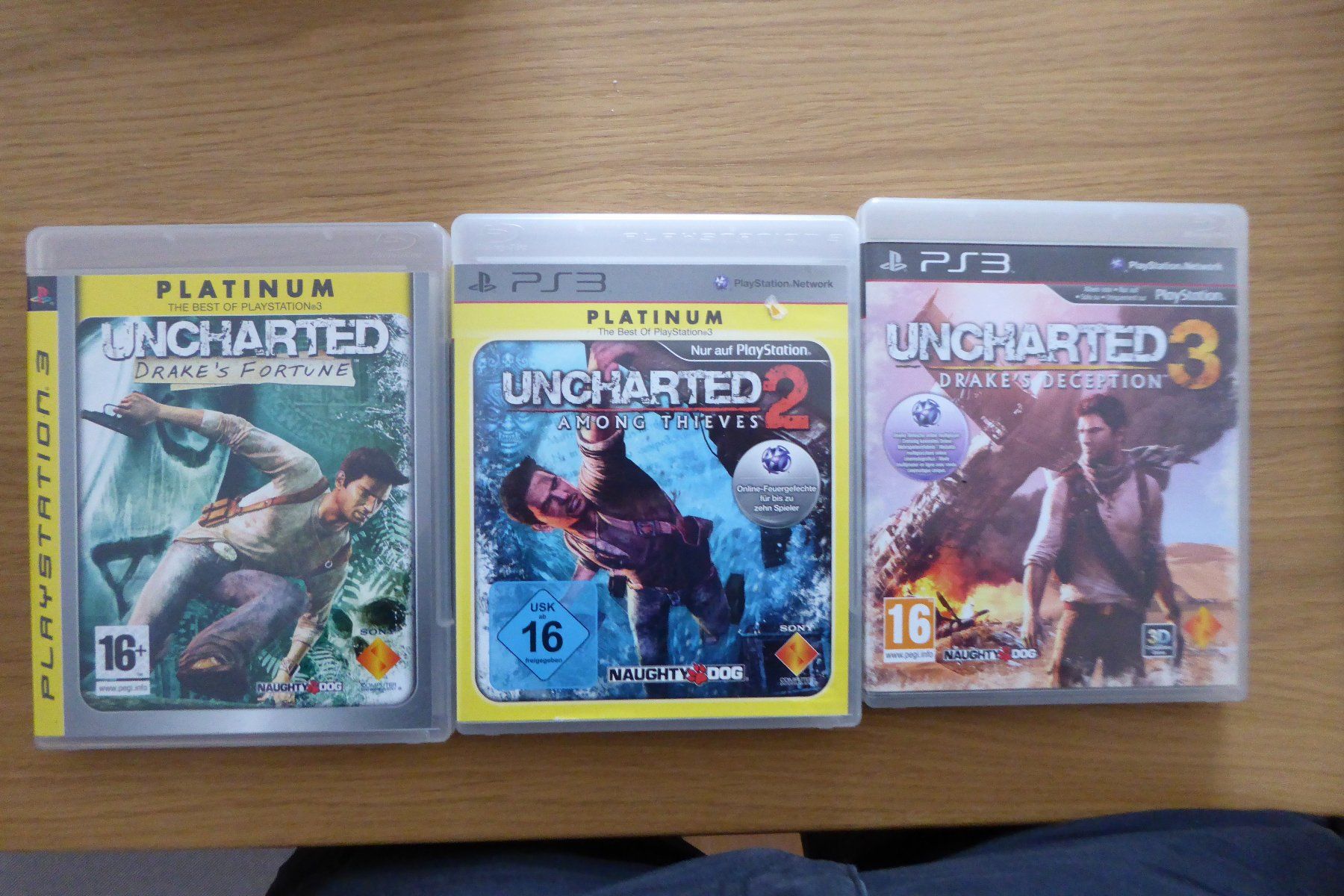 Sony Giochi: 3x PS3 Uncharted Trilogie Trilogy 1 2 3 – Usato da Allschwil venduto da Summelsarium