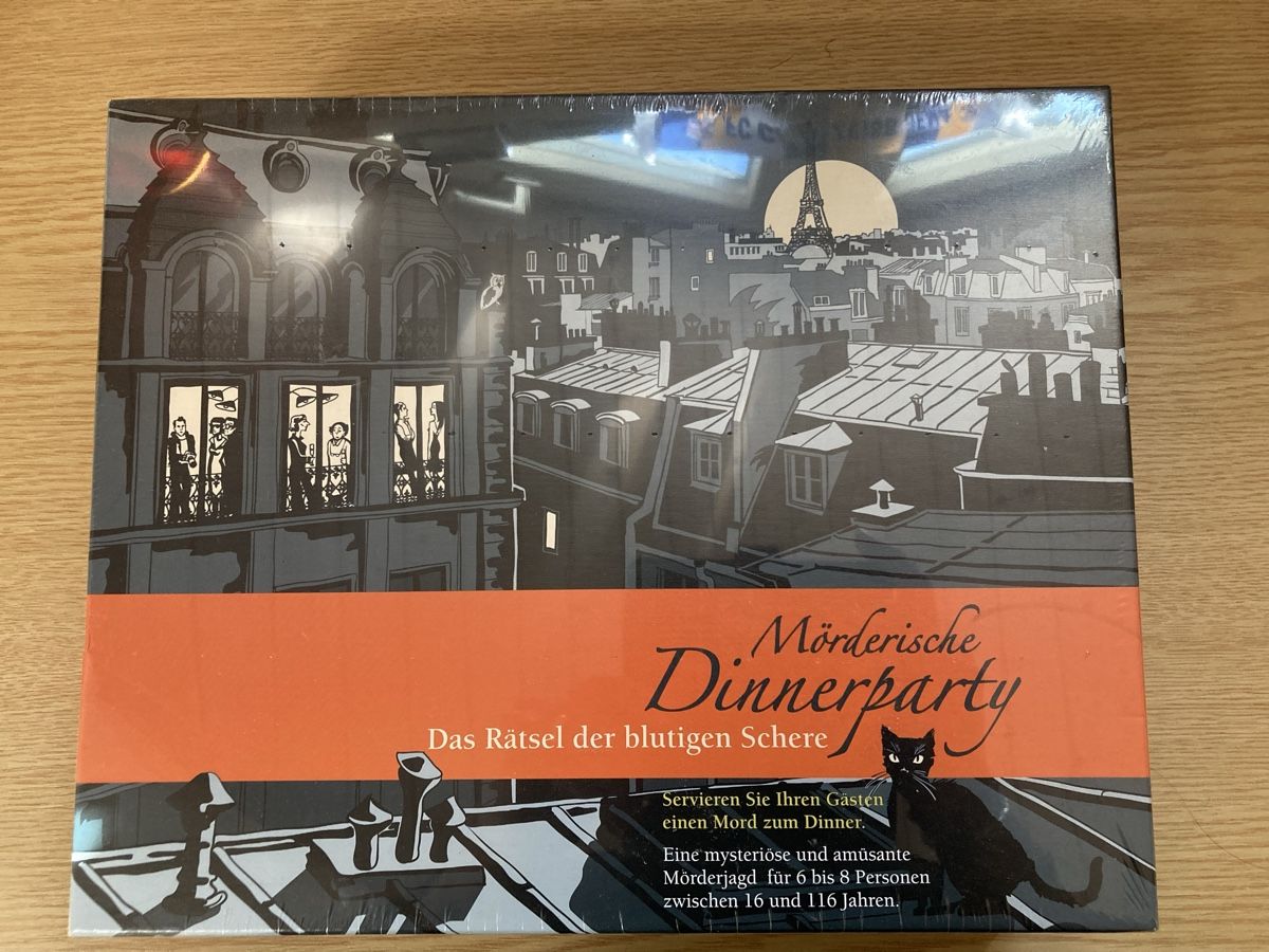 Giochi: Mörderische Dinnerparty Spiel – Nuovo e nell'imballaggio originale da Weesen venduto da sirius33