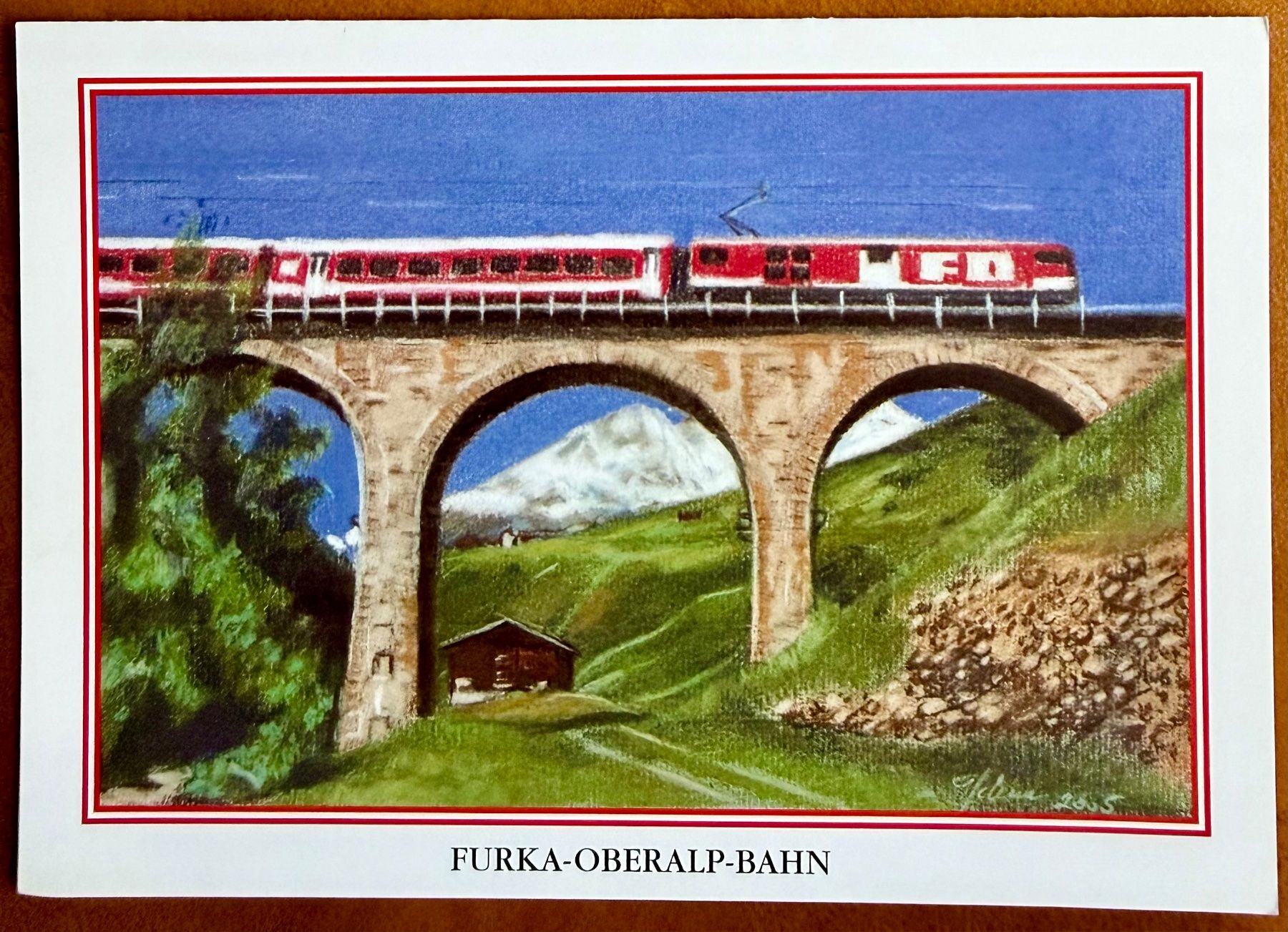 Ansichtskarten: Furka - Oberalp - Bahn – Gebraucht aus Lutry von Ediego
